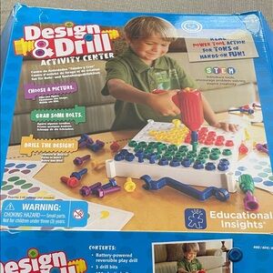 Design & Drill Activity Center - Multicolor